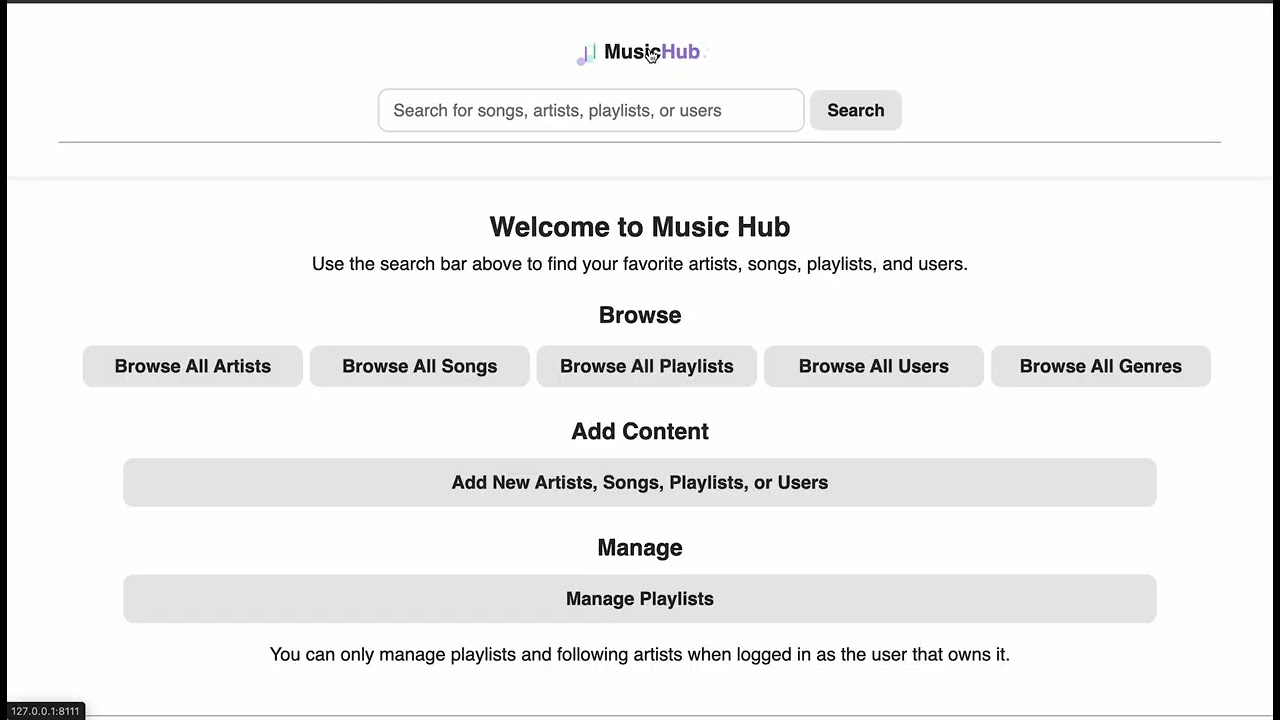 MusicHub